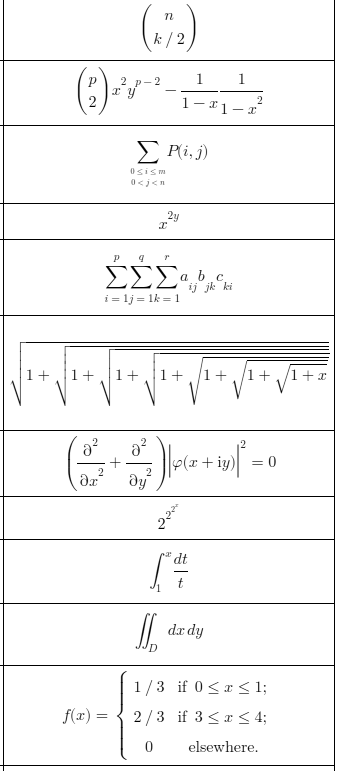 screenshot, latin modern math